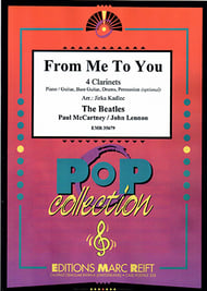 From Me To You 4 Clarinets (Piano / Guitar Bass Guitar Drums Percussion (optional)) cover